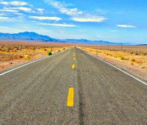 arizona asphalt beautiful blue sky